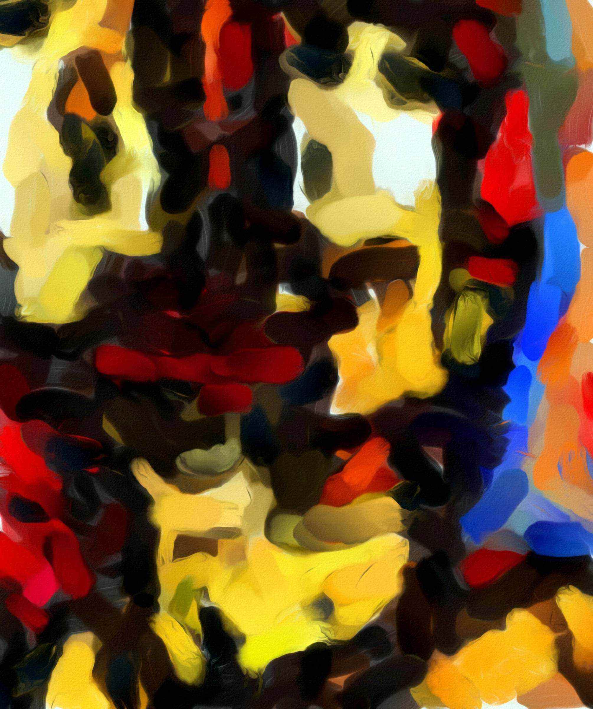 Unearthly Demagogue, digital artwork #3 of 12 — Museum of Computer Art